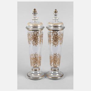 Paar Deckelpokale Historismus