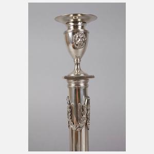 Klassizistischer Silberleuchter