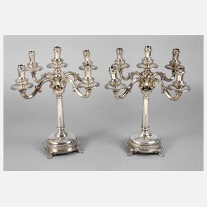 Zwei Silbergirandolen Peru