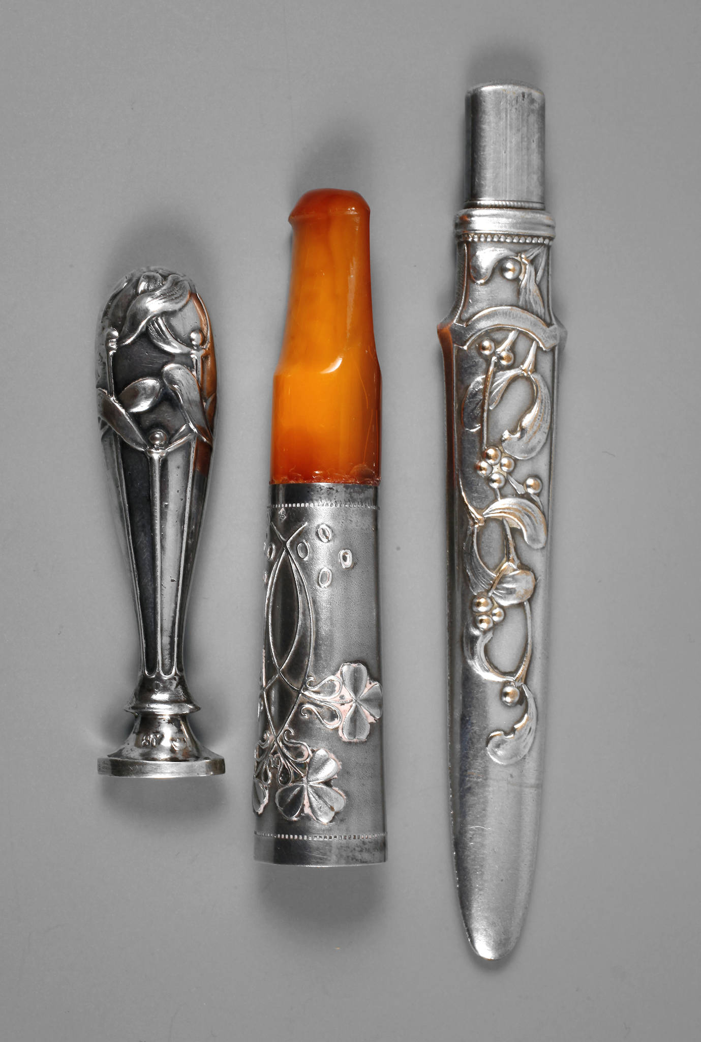 Drei Kleinteile Jugendstil