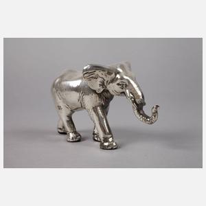 Elefant Silber