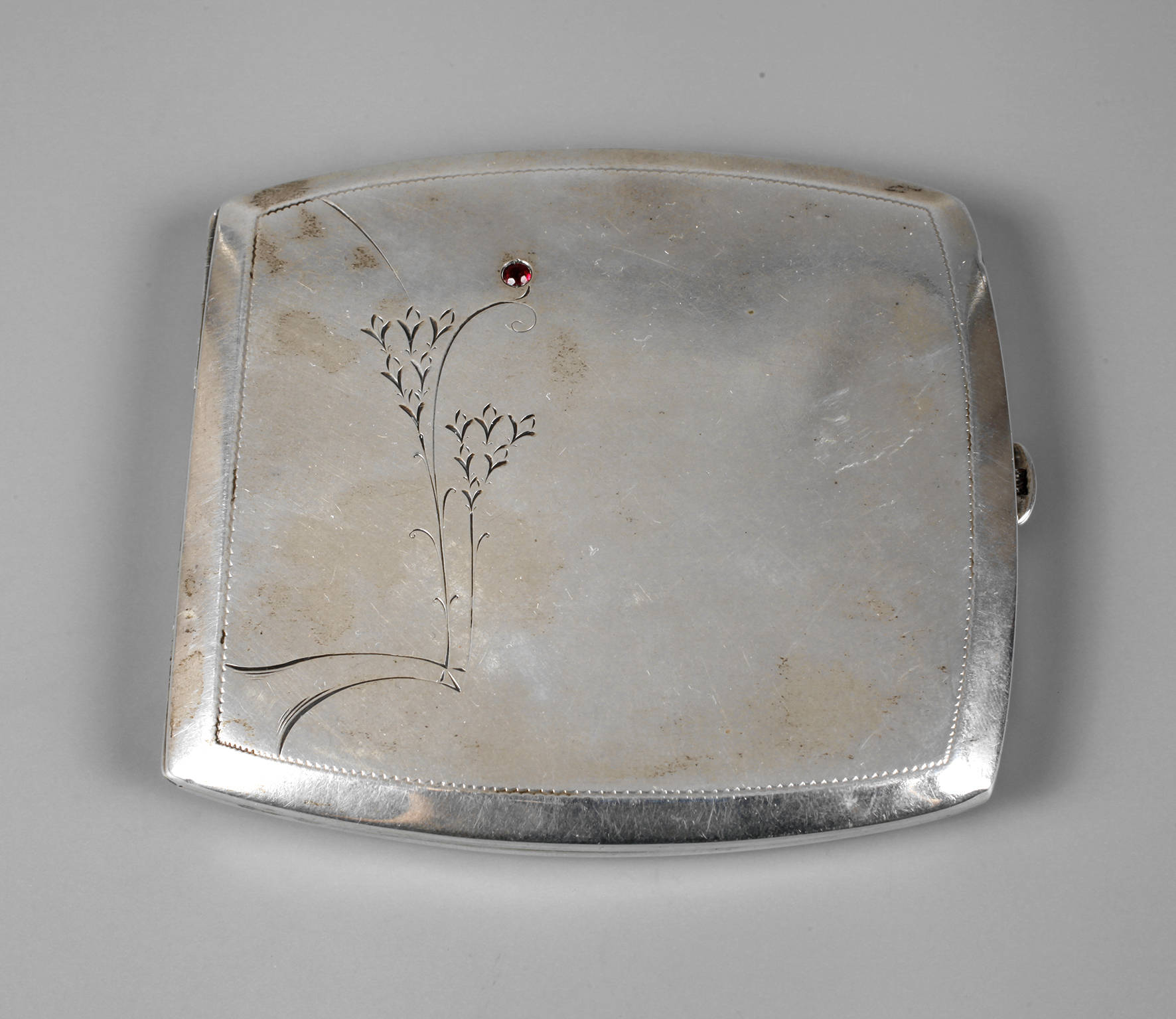 Zigarettendose Silber