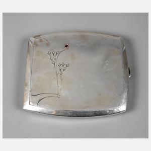 Zigarettendose Silber