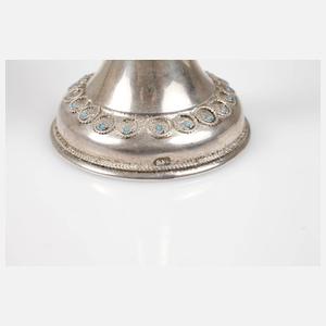 Jüdischer Kidduschbecher Silber