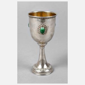 Jüdischer Kidduschbecher Silber