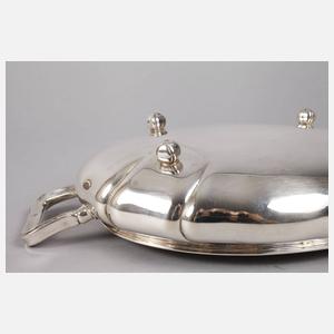 Silber Gemüseschale Barockform