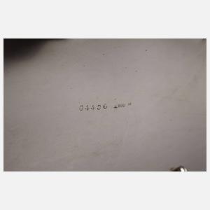 Silber Gemüseschale Barockform