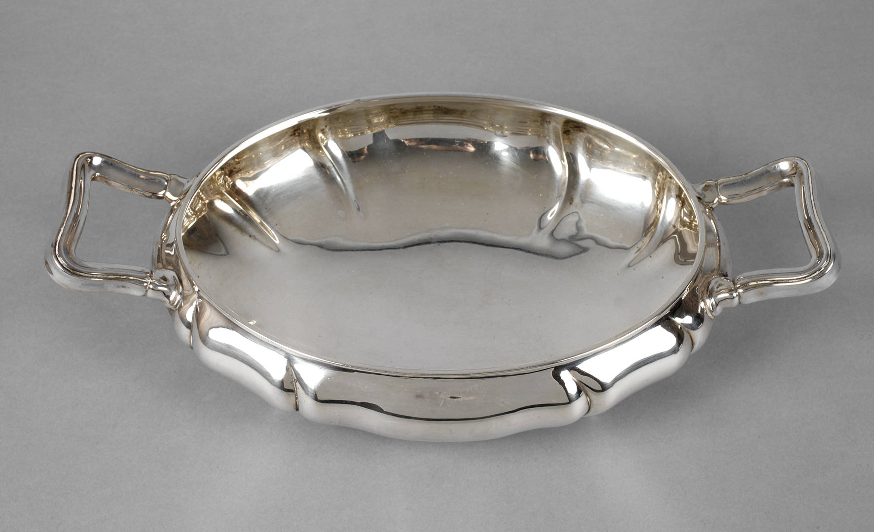 Silber Gemüseschale Barockform