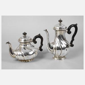 Zwei Silberkannen Barockform