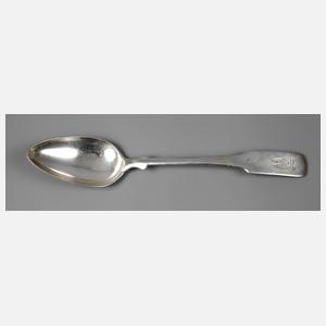 Großer Vorlegelöffel Silber