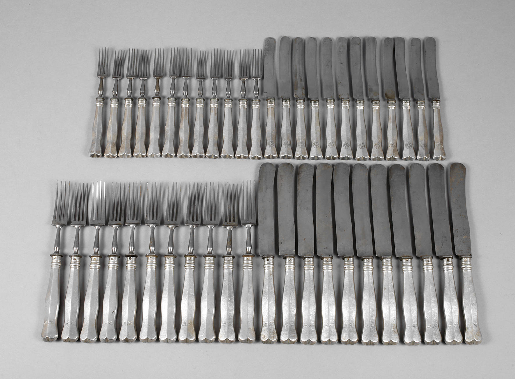 Silberbesteck Biedermeier