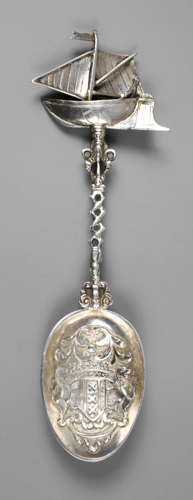 Hanauer Prunklöffel Silber