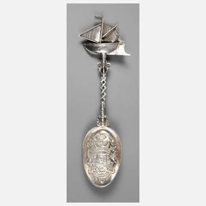 Hanauer Prunklöffel Silber