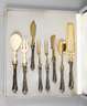 Vorlegebesteck Jugendstil Silber