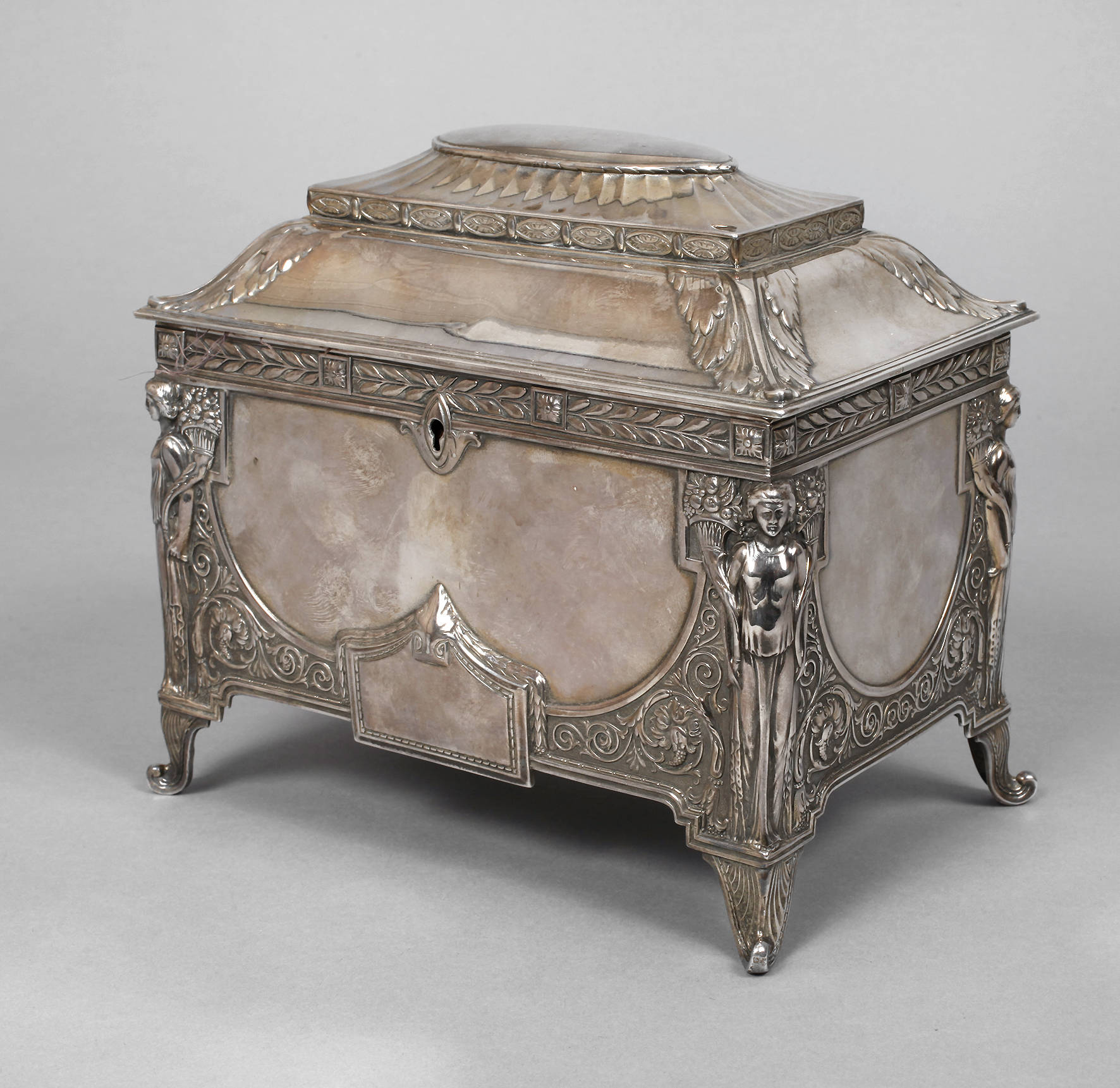 WMF Geislingen Schmuckschatulle Jugendstil