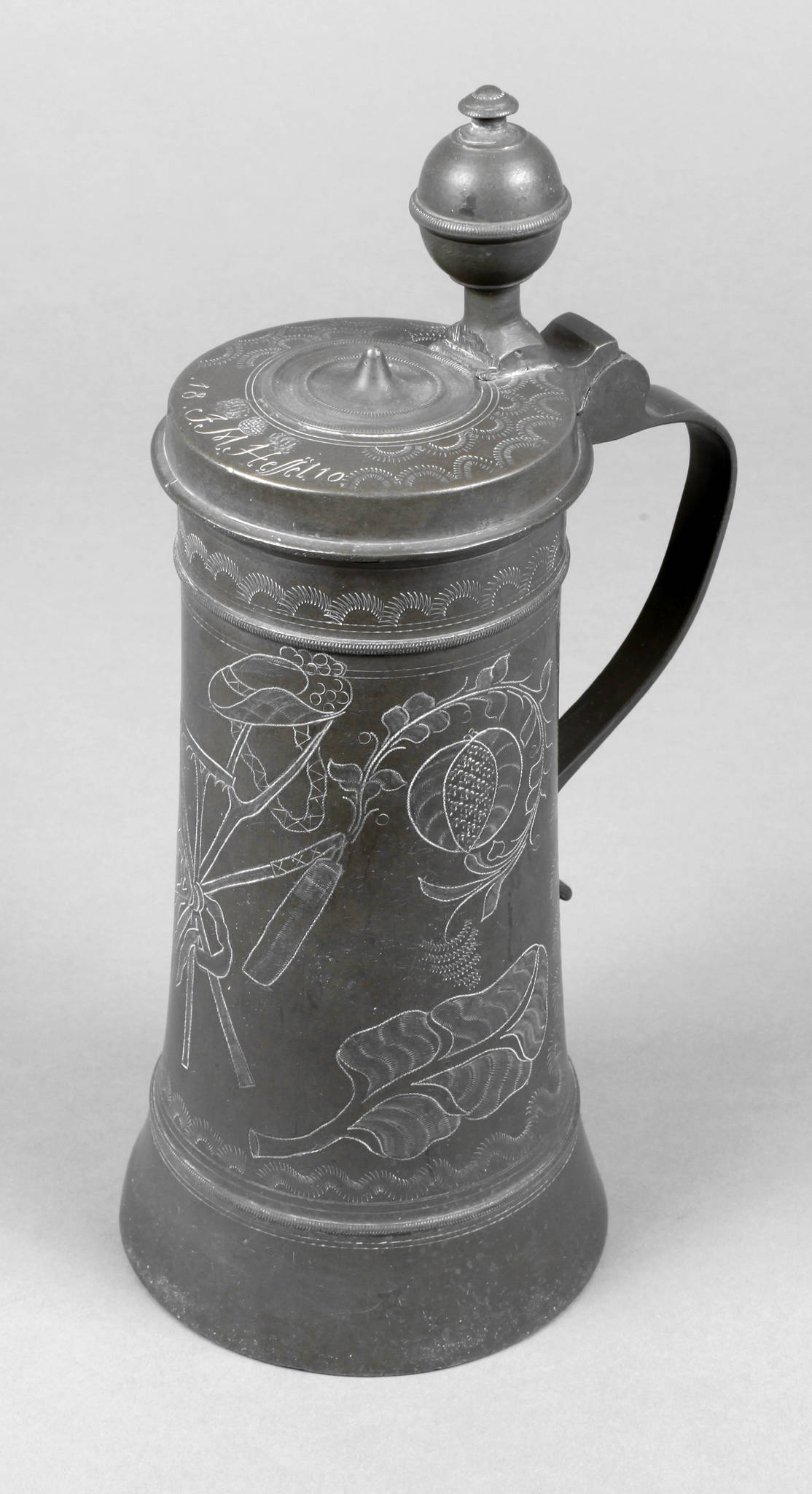 Großer ”Vogtländer” Zunfthumpen eines Landwirts