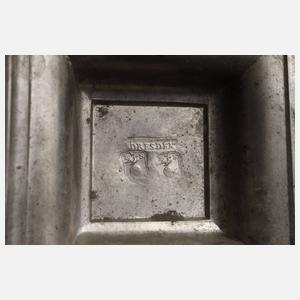 Paar klassizistische Zinnleuchter Dresden