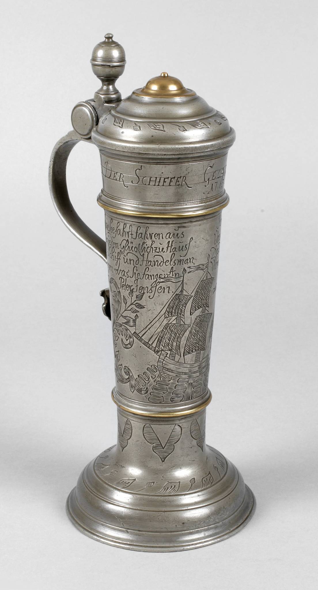 Seltenes Zunft-Rörken der Schiffer