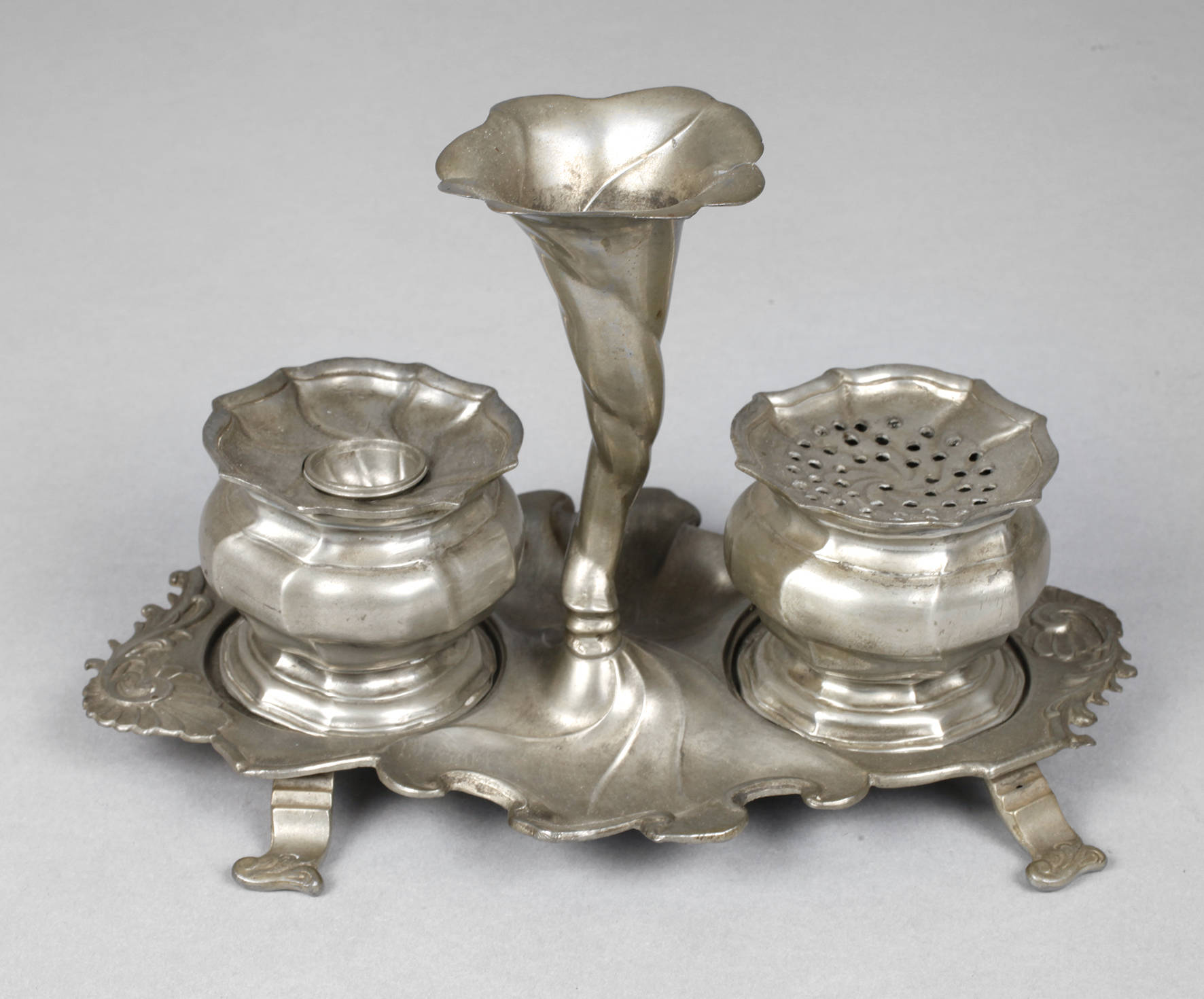 Zinnschreibzeug Neorokoko