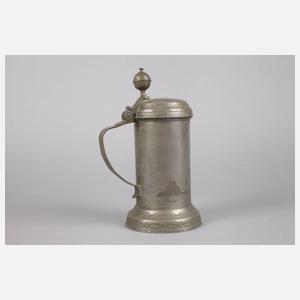 Zinn-Walzenkrug Kavallerie