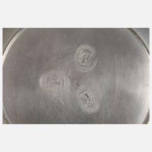 Posten Bratwurstteller Zinn