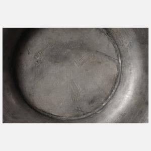 Übergroße Zinn-Erntekanne Bayern