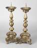 Paar barocke Kirchenleuchter