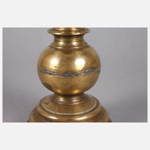 Paar barocke Messingleuchter