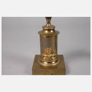 Paar klassizistische Kerzenleuchter