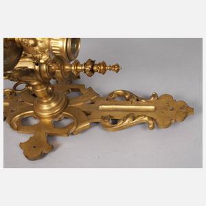 Großer fünflammiger Wandleuchter