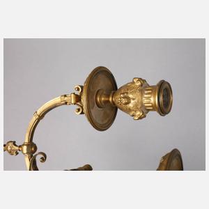 Großer fünflammiger Wandleuchter