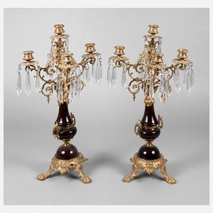 Paar Leuchter Historismus