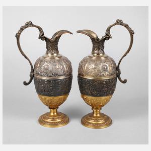 Paar Historismuskaraffen