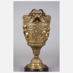 Klassizistische Bronzevase