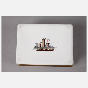 Feine barocke Pillendose