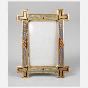 Tischbilderrahmen mit Email