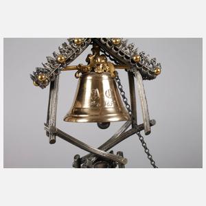 Tischglocke mit Thermometer