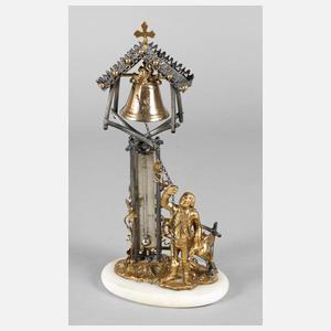 Tischglocke mit Thermometer