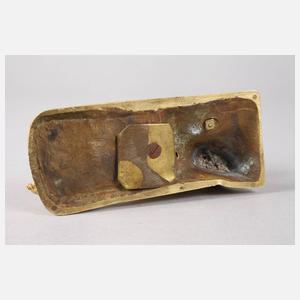 Vergoldeter Putto Bronze