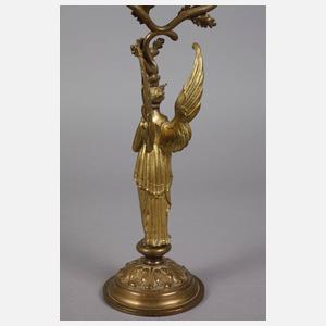 Figürlicher klassizistischer Kerzenleuchter