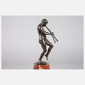 Richard W. Lange, Flöte spielender Faun