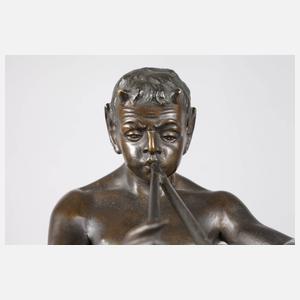 Richard W. Lange, Flöte spielender Faun