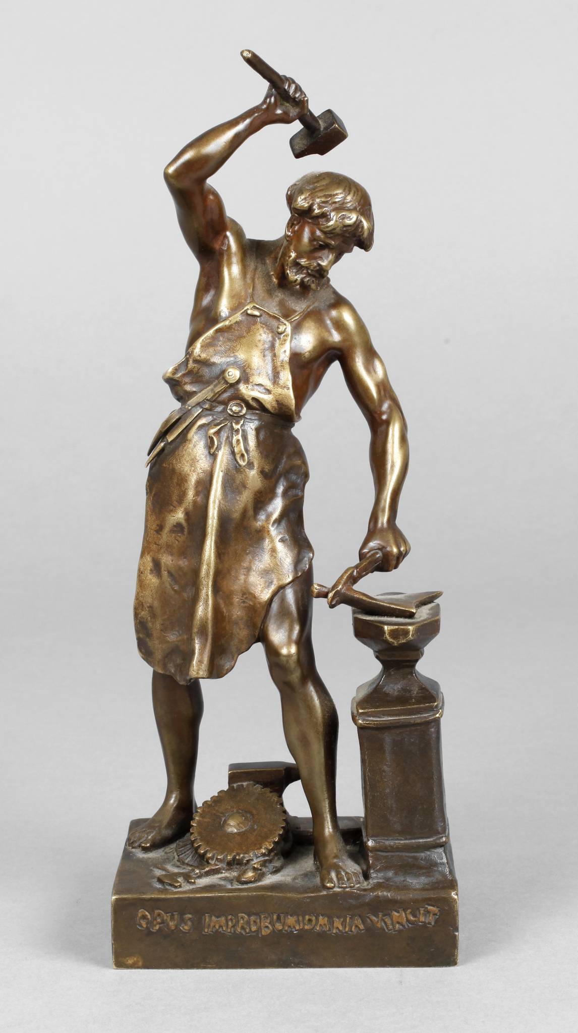 Emile Louis Picault, Bronzefigur ”Schmied”