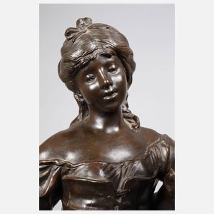 Große Bronzegruppe nach Auguste Moreau