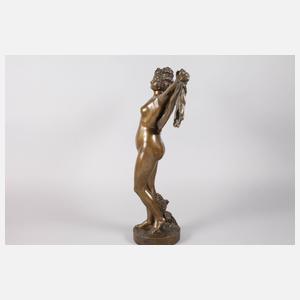 Arthur Schulz, Damenakt mit Stola