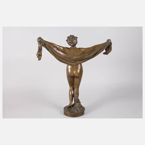 Arthur Schulz, Damenakt mit Stola