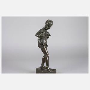 Peter Stammen, Mädchen mit Hunden