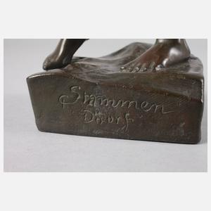 Peter Stammen, Mädchen mit Hunden