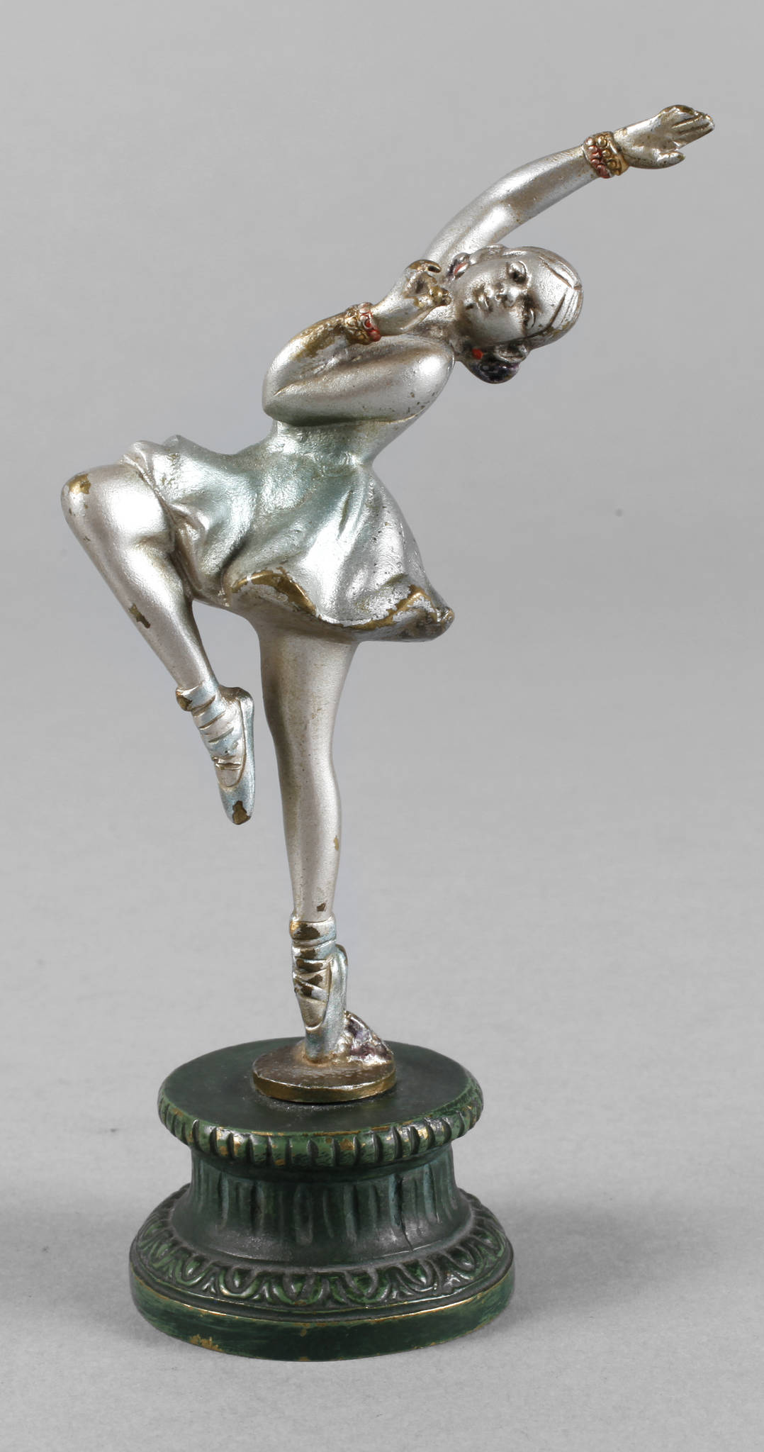 Kleine Bronzefigur Ballerina