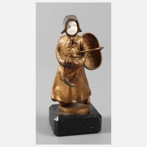 Alfred Brandel, Chryselephantin Holländermädchen